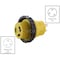 Ac Works RV/Marine 30A 3-Prong Locking Plug to 30A RV/Marine L5-30R Female Connector RVL530M30 - alternate 3